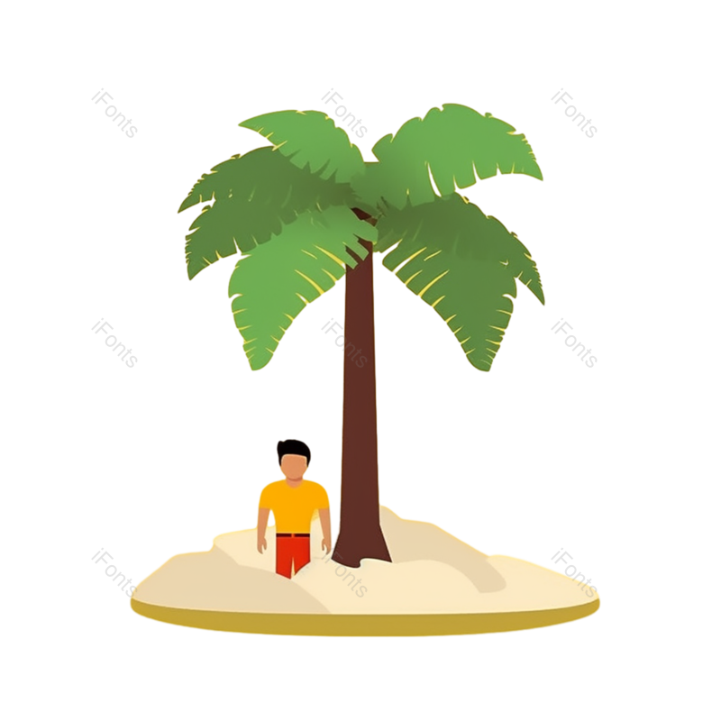 装饰图片,元素元素,树木PNG,树叶免抠素材